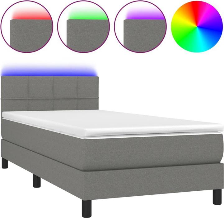 Produktbild vidaXL Boxspringbett (100 x 200 cm)