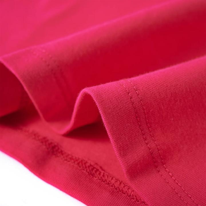 Immagine prodotto VidaXL Camicia a maniche lunghe per bambini rosa brillante 128,Materiale: 95 % cotone (128)