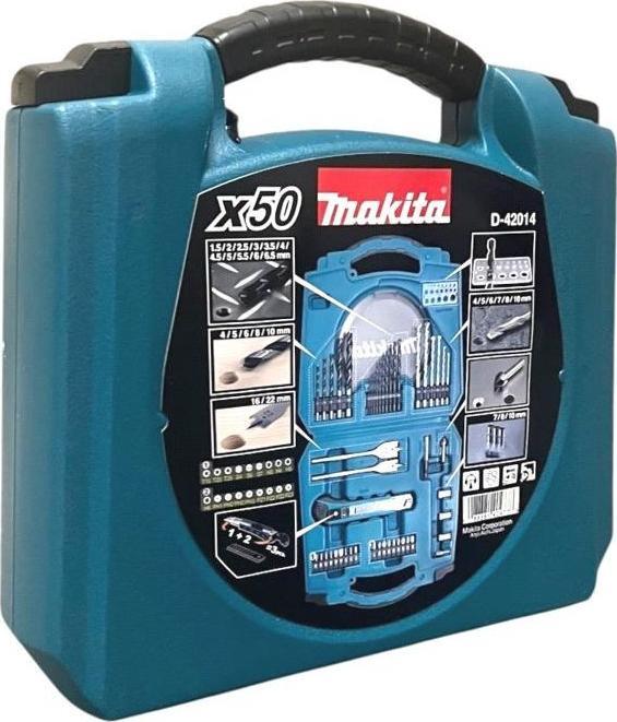 Image du produit Makita Assortiment de forets et d'embouts 50e (50 pièces)