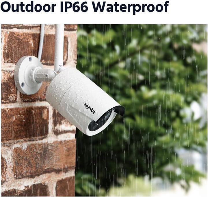 Actual product image Sannce WLAN Kamera Set für Überwachungssystem (2 Stück)