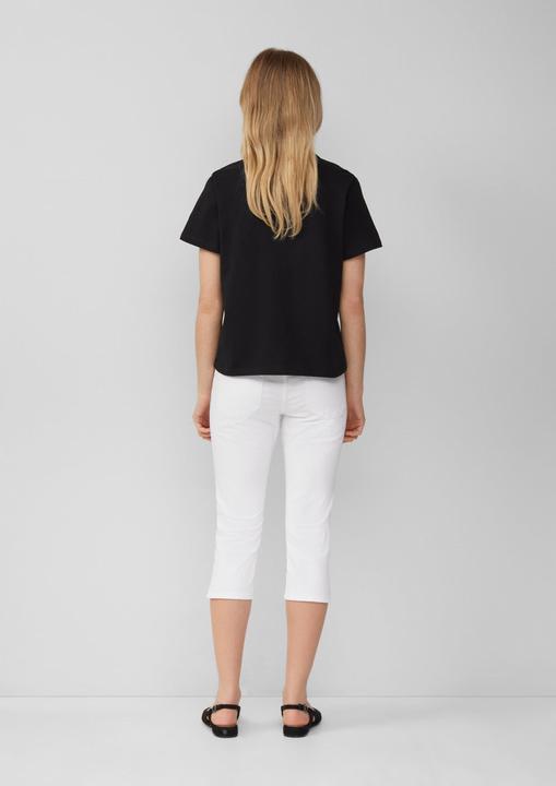 Produktbild S.Oliver Polo-Shirt Verkürztes Poloshirt aus Baumwollpiqué (36)