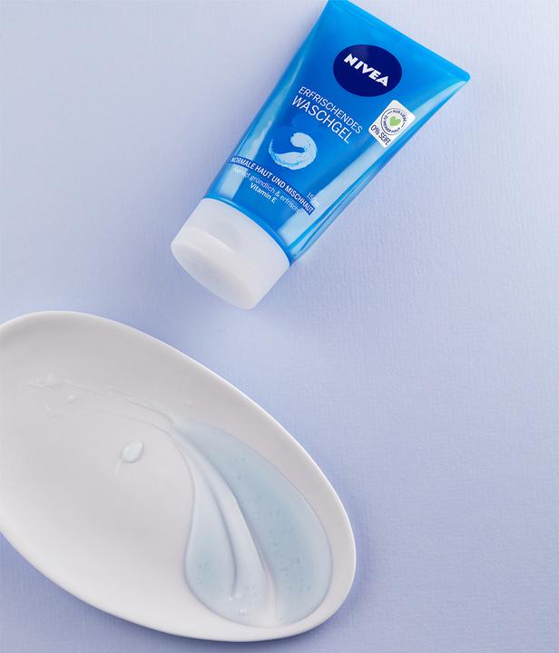 Actual product image NIVEA Erfrischendes Waschgel (Cleansing mousse, 150 ml)