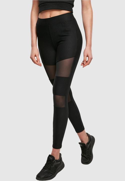 Produktbild Urban Classics Ladies Tech Mesh Rib Leggings (4XL)