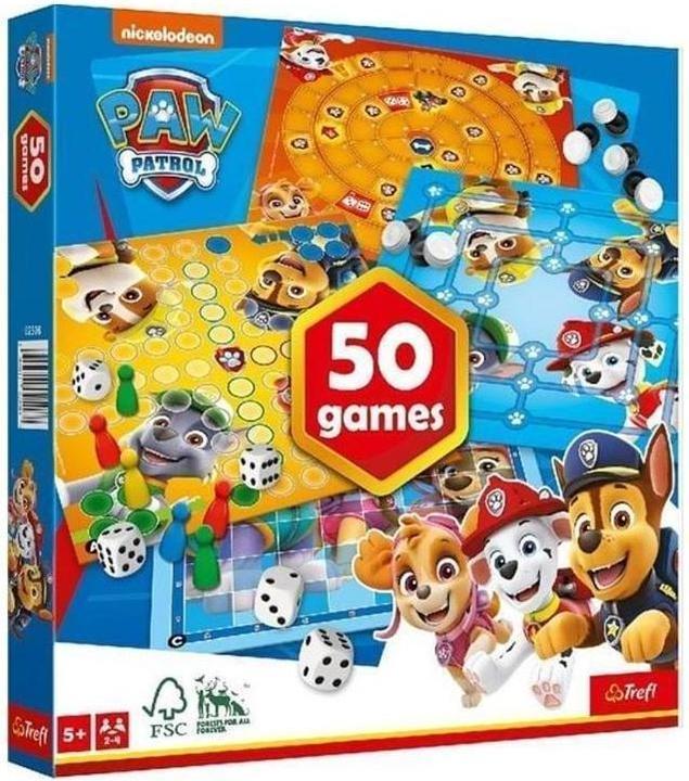 Productafbeelding Trefl Spelverzameling 50 manieren om Paw Patrol te spelen (Duits)