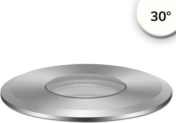 Immagine prodotto Isoled Faretto LED da incasso, rotondo 55mm, acciaio inox, 12-24V, IP67, 3W, 30°, bianco neutro (IP67)