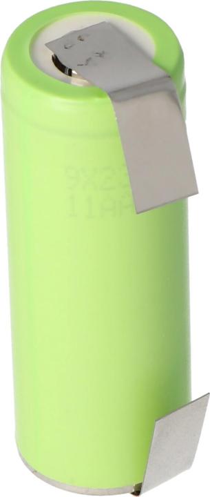 Actual product image Panasonic Akku NCR18500A (Lötfahne U) (18500, 2040 mAh)