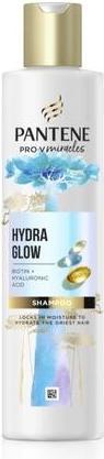 Produktbild Pantene Pro-V Miracles Hydra Glow Shampoo - 250 ml, für geschädigtes und trockenes Haar (250 ml, Flüssiges Shampoo)