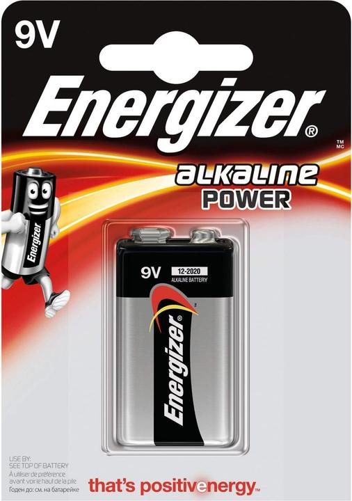 Energizer 9 V Block-Batterie (1 Stk., 9V Block)