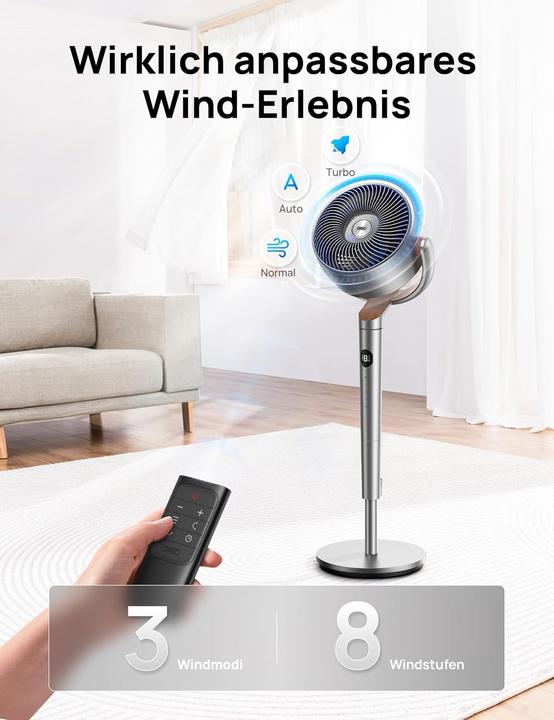 Produktbild Dreo PolyFan Standventilator (23 dB)