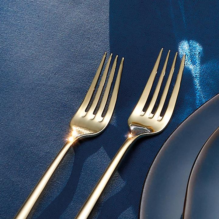 Actual product image Amefa METROPOLE Besteckset 24-teilig PVD champagner (24 pcs., Cutlery set)
