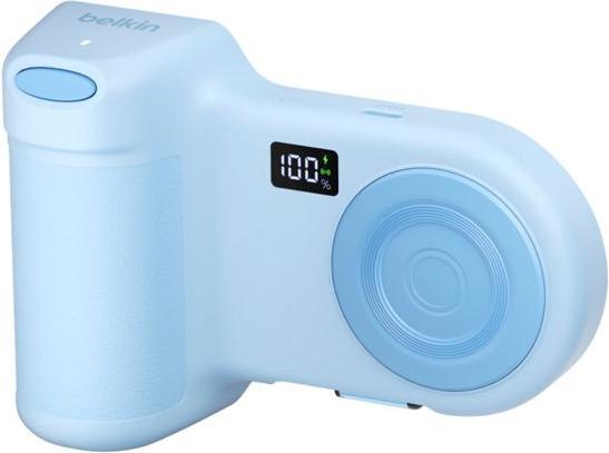 Immagine prodotto Belkin Stage Power Grip 9300mAh + 15W Powerbank blau CTA006hqBL (9300 mAh, 15 W)