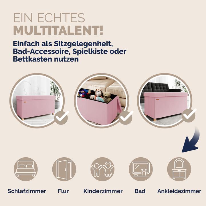 Produktbild Casaria Sitztruhe (38 cm)