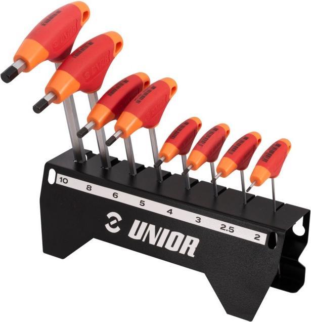 Image du produit Unior 193HX-US.1 T-Griff Innensechskantschlüssel-Set, HX2-HX10/8 2025