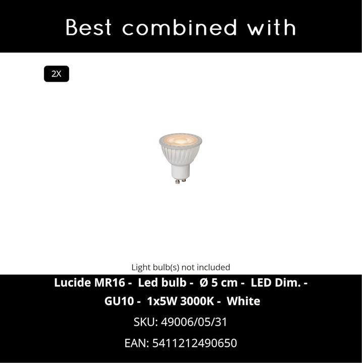 Actual product image Lucide Clubs (GU10)