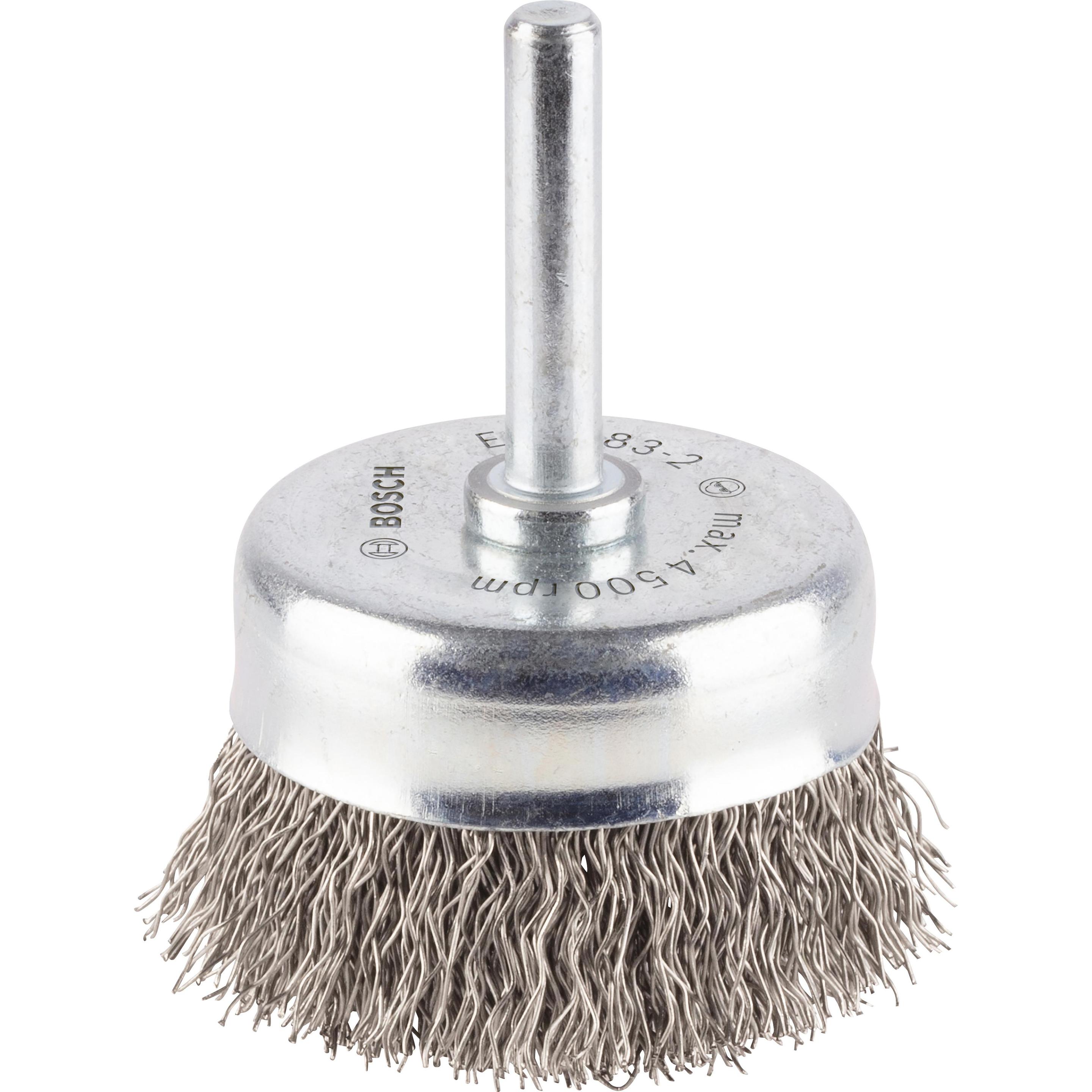 Bosch Professional Zubehör, Schleifmittel, PRO Stainless Steel clean Topfbürste, gerader Schaft, 50 x 0,3 mm