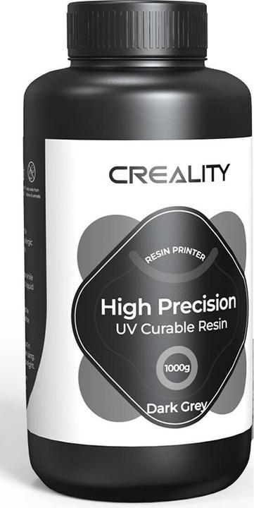 Creality Resin LCD 8K, 1000g, Dunkelgrau, Detailfarbe: Dunkelgrau (Grau, 1000 g)