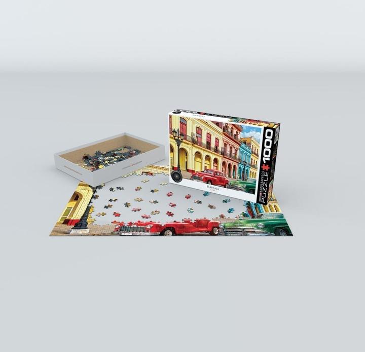 Actual product image Eurographics Havana, Cuba (1000 pieces)
