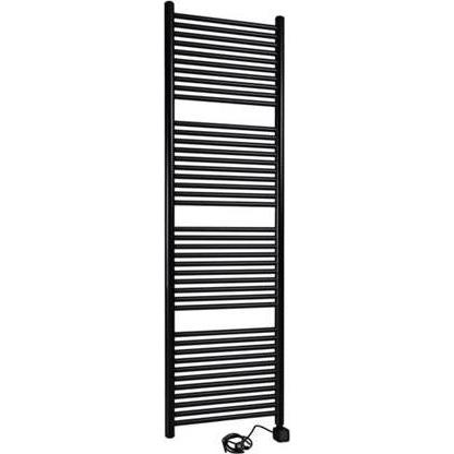 Thumbnail - Thermrad Tone-E el-håndklaederadiator 600W, Rundt strålerør og solfanger, inkl. tilslutningskabel, hx, Heizkörper