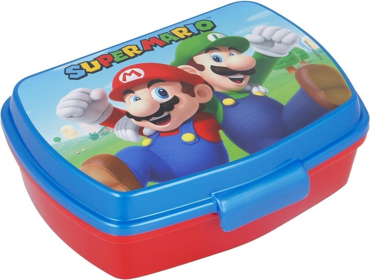 Actual product image Stor Lunchbox Mario & Luigi Super Mario