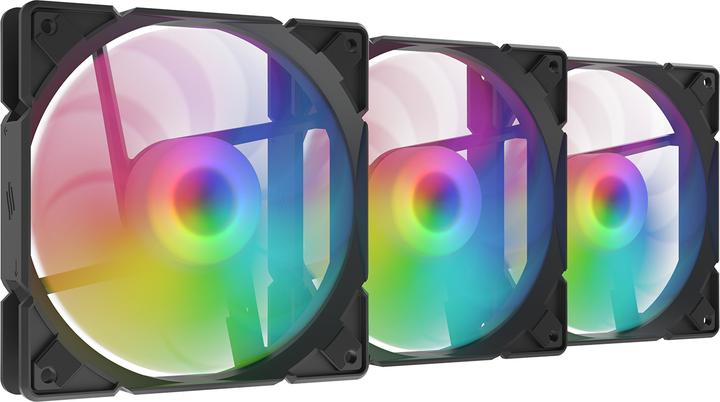 Produktbild Silentium PC Stella HP ARGB 120 Kit set of three computer fans (120 mm, 3x)