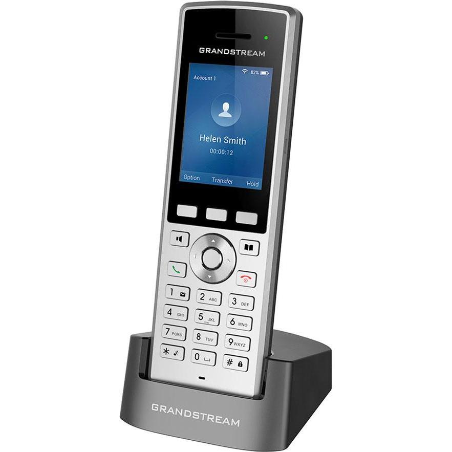 Grandstream WP822, Telefon, Schwarz, Silber