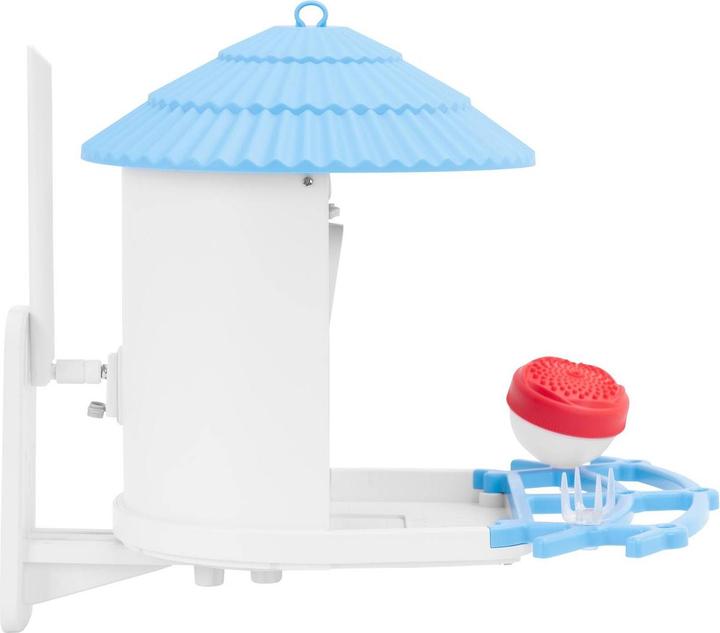 Produktbild Wiesenfield Vogelfutterhaus mit Kamera HD 4 MP Solar Vogelhaus Wlan Vogelhaus Mini-Kamera