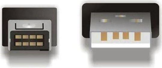 Actual product image Delock Mini USB B - USB A (1.50 m, USB 2.0)