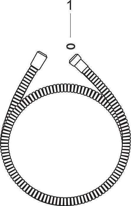 Actual product image hansgrohe Metaflex (200 cm)