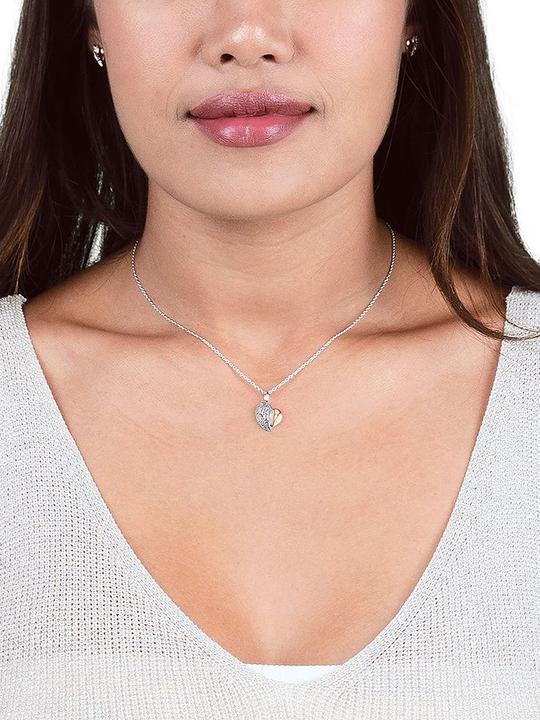 Immagine prodotto Engelsrufer Collana con ali di cuore (Argento 925, 44 cm)