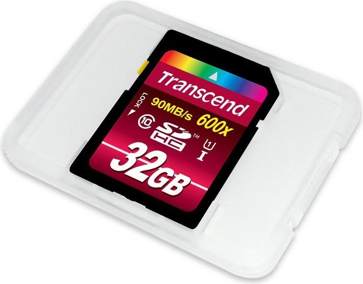Produktbild Transcend SDHC Ultimate 600x (32 GB, SDHC, U1, UHS-I)