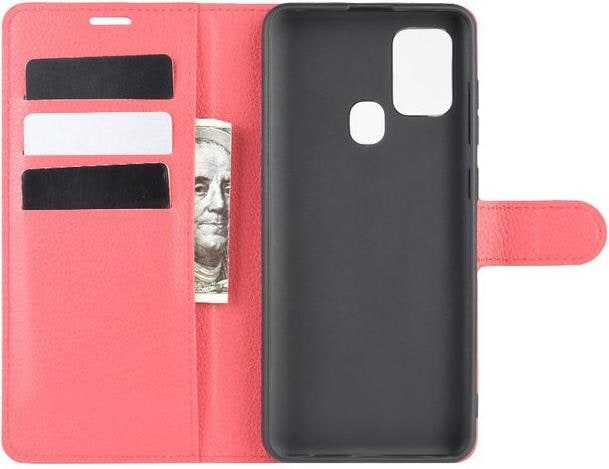 Produktbild MU Classic Litchi Leder Bookcover Series (Samsung Galaxy A21s)