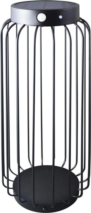 Produktbild Schönenberger Windlicht Solar Canopus, Schwarz (22 x 22 x 51 cm, 1 x)