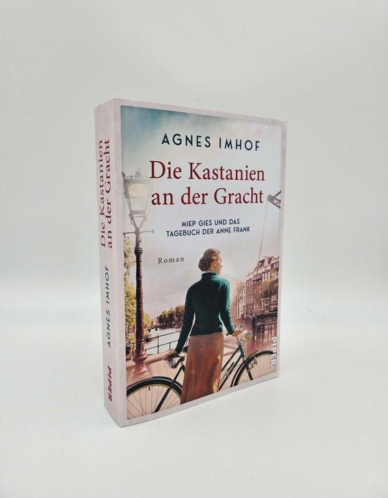 Actual product image Piper Die Kastanien an der Gracht – Miep Gies und das Tagebuch der Anne Frank (German, Agnes Imhof, 2024)
