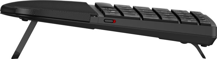 Actual product image HP 685 Comfort Dual-Mode Keyboard, Full-size (100%), Wireless, RF Wireless + Bluetooth, Membrane, Bl (DE, Wireless)