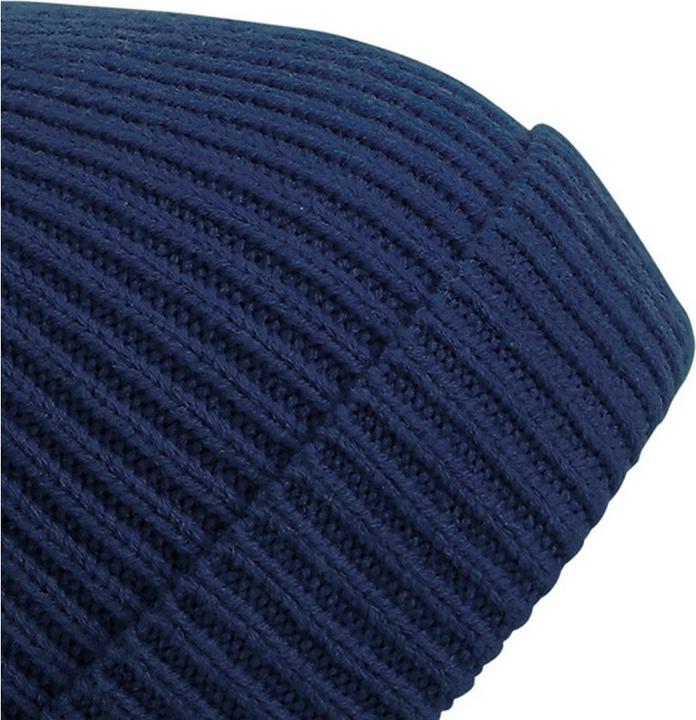 Produktbild Beechfield Engineered Ripp StrickBommelmütze (One Size)