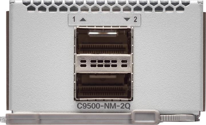 Actual product image Cisco Catalyst 9500 Series Network Module - Expansion Module - 40 Gigabit QSFP+ x 2 - for P/N: C95 (40 Ports)