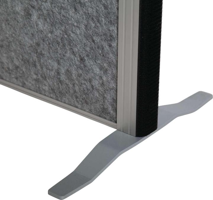 Actual product image Maul Acoustic partition MAULcocoon 9701095 silver 100.0 x 182.0 cm (100 x 182 cm)