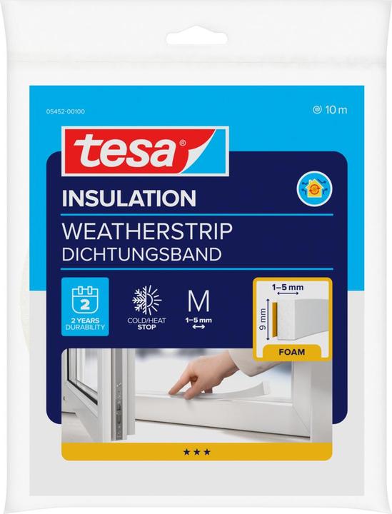 Actual product image tesa tesamoll UNIVERSAL insulating gasket (White)