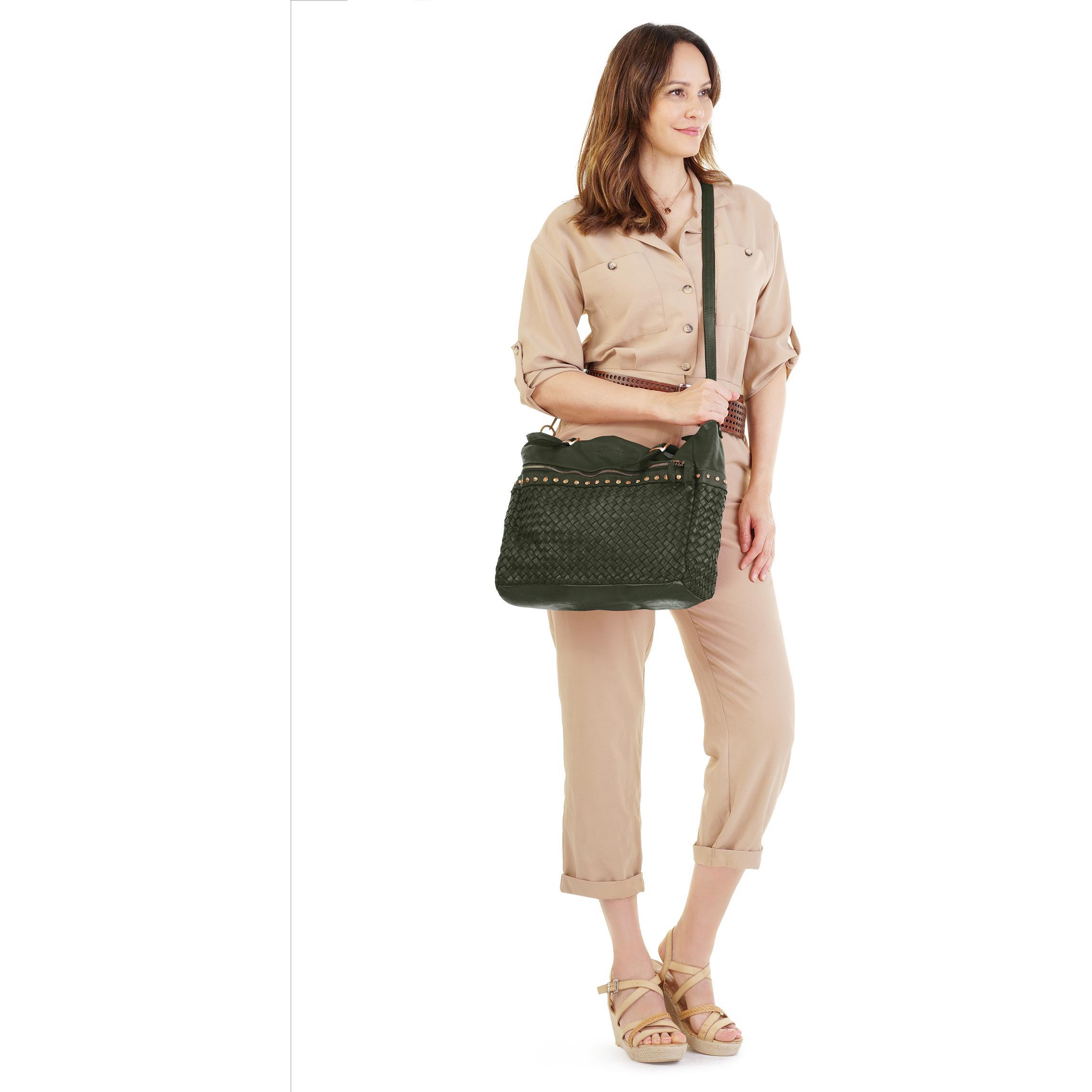 Thumbnail - Samantha Look, Tasche, Shopper, Grün