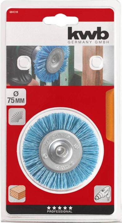 Produktbild kwb Nylon Scheibenbuerste 75F (180)