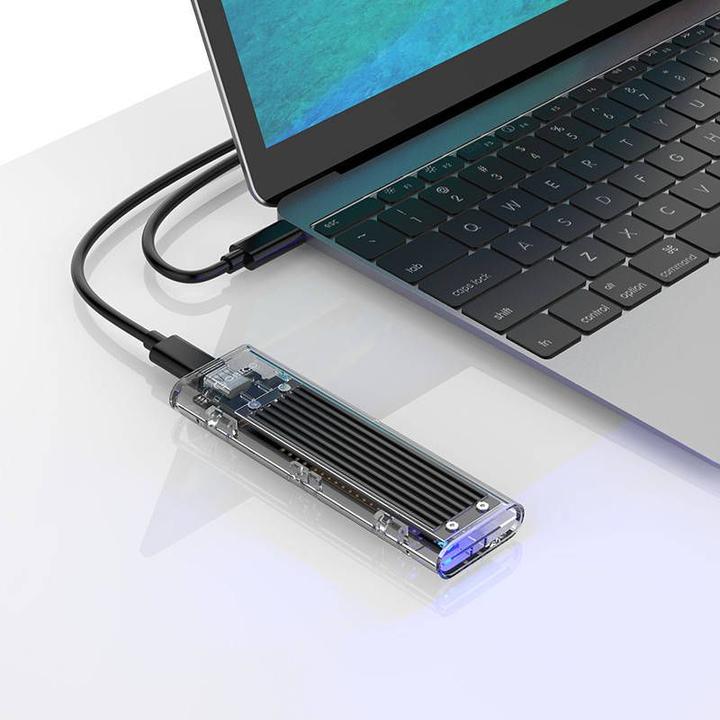 Produktbild Orico Enclosure SDD M.2, NVME, USB-C 3.1 Gen.2, 10Gbps (black) (M.2)