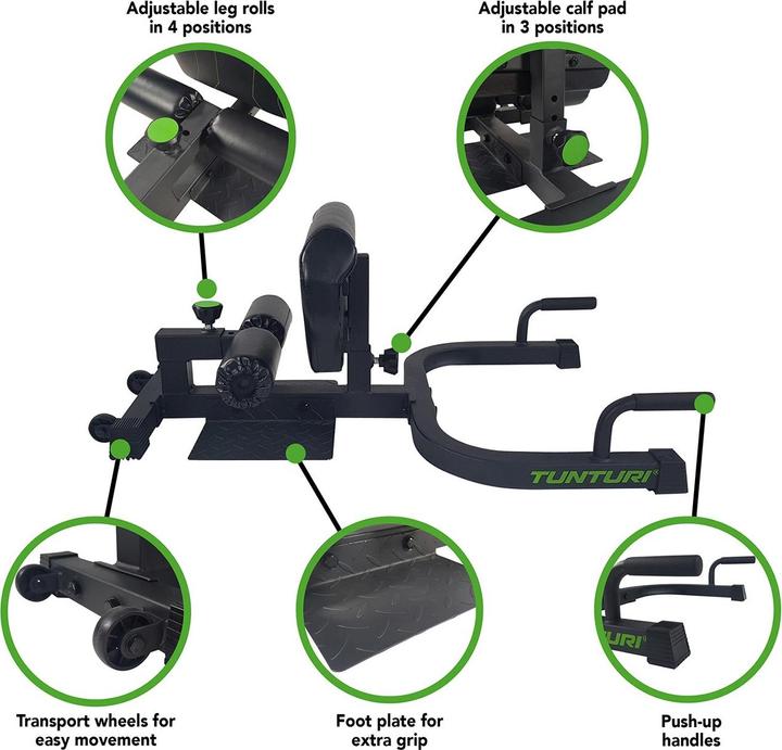 Image du produit Tunturi Sissy Squat Kniebeugentrainer