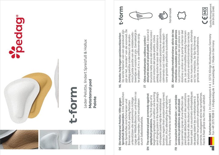 Produktbild Pedag T-Form