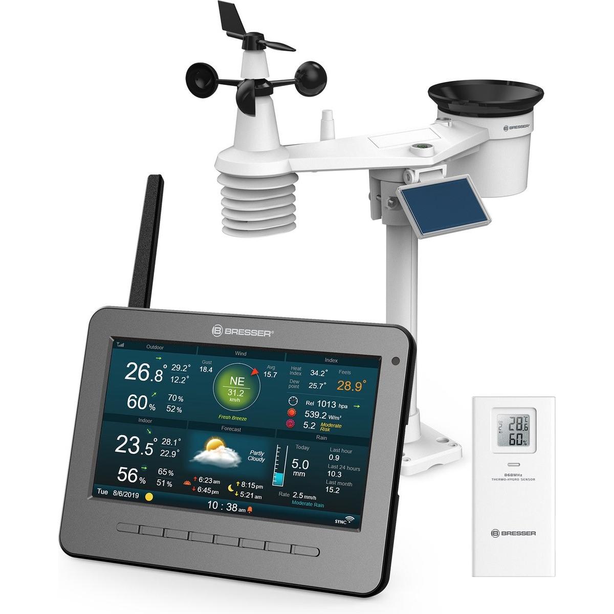 Bresser Weerstation - 7-in-1 - PRO WIFI - Per chi vuole comprare e comprare - Con protocollo di, Stazione meteo