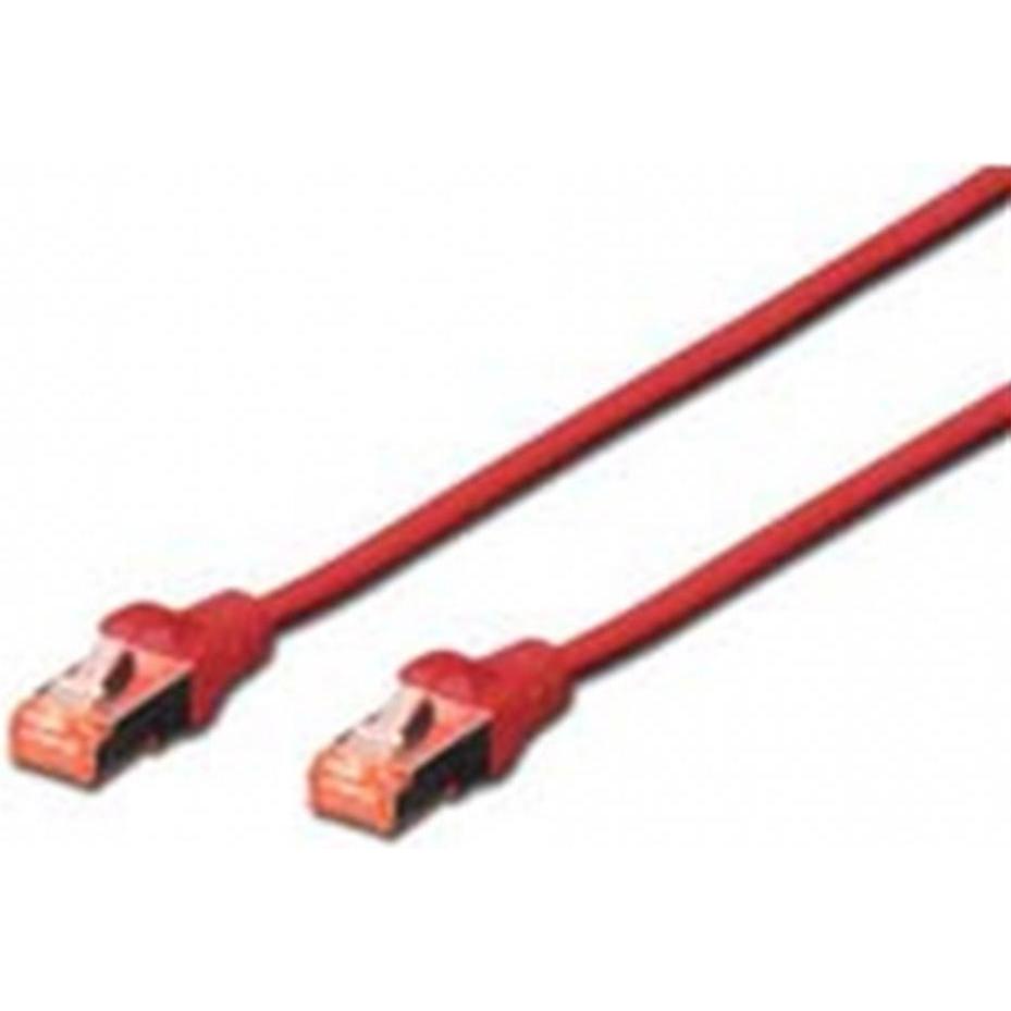 Thumbnail - Digitus CAT6 S-FTP Patchk.,5m, Rot (S/FTP, CAT6, 5 m), Netzwerkkabel