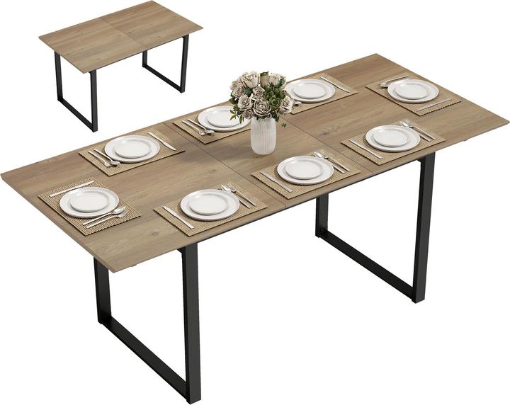 Actual product image Homcom Dining table (180 x 80 x 75 cm)