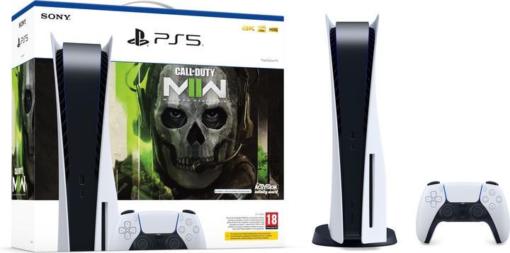 Actual product image Sony Playstation 5 Call of Duty Modern Warfare II Bundle