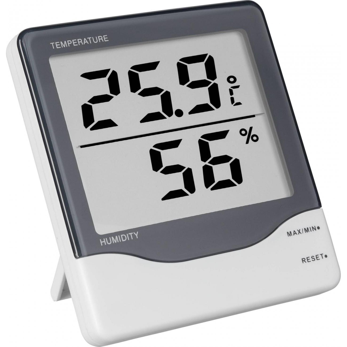 TFA 30.5002, Thermometer + Hygrometer, Weiss, Schwarz