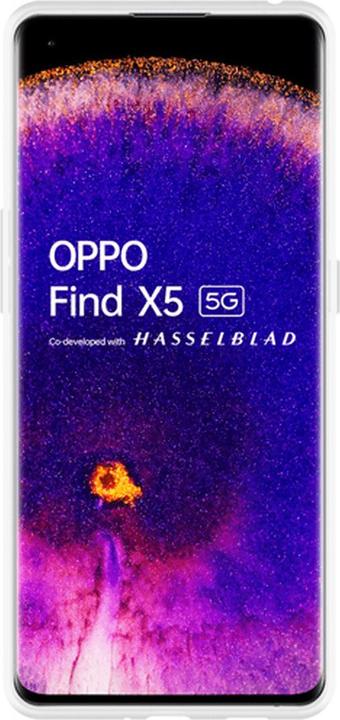 Image du produit Just in Case TPU Back Cover Transparent Oppo Find X5 (Oppo Find X5)
