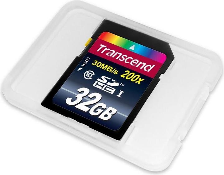 Produktbild Transcend SDHC 200x (32 GB, SDHC, U1, UHS-I)